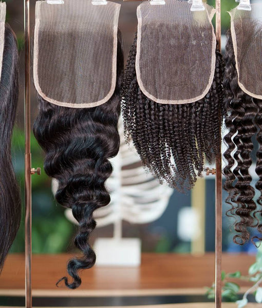 HD Film Lace Kinky Curly Closures