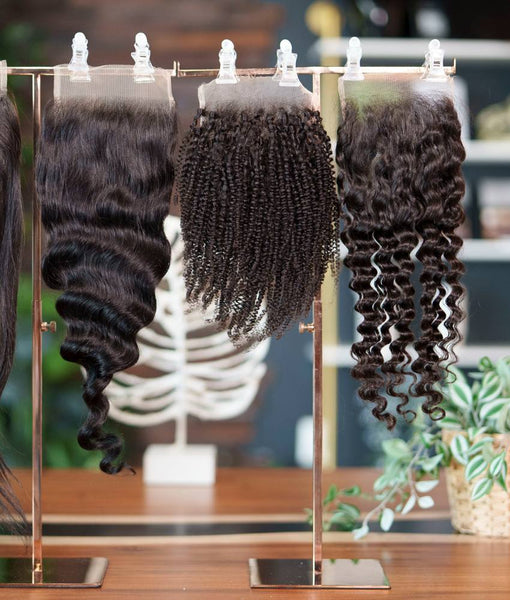HD Film Lace Kinky Curly Closures