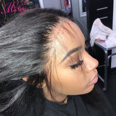 HD Film Lace / Illusion Lace Wig on a 13x4 Frontal - Exotic Hair Shop