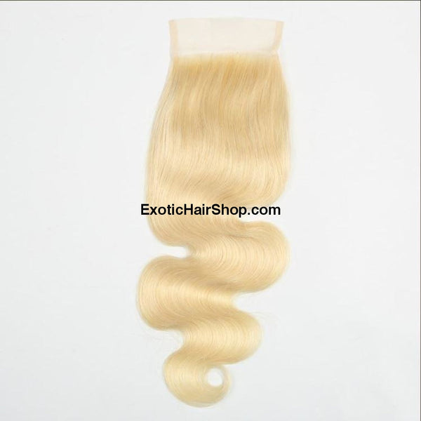 HD Lace Closure 5x5 613 Blonde - Exotic Hair Shop