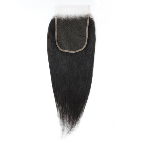 HD Film Lace Kinky Straight Closure  back Exotic Hair Shop