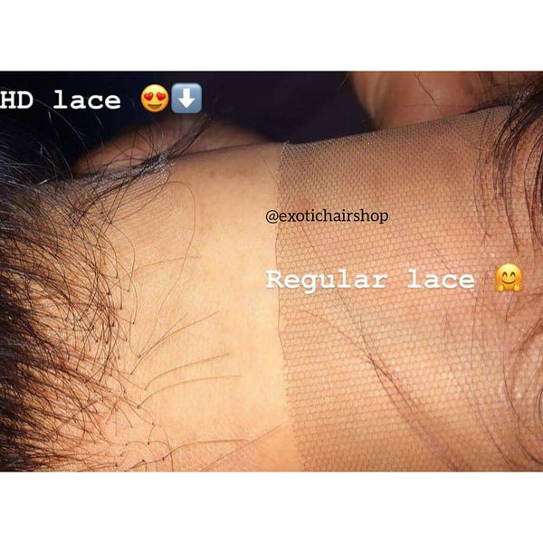 HD Film Lace / Illusion Lace 13x4 Frontal - Exotic Hair Shop