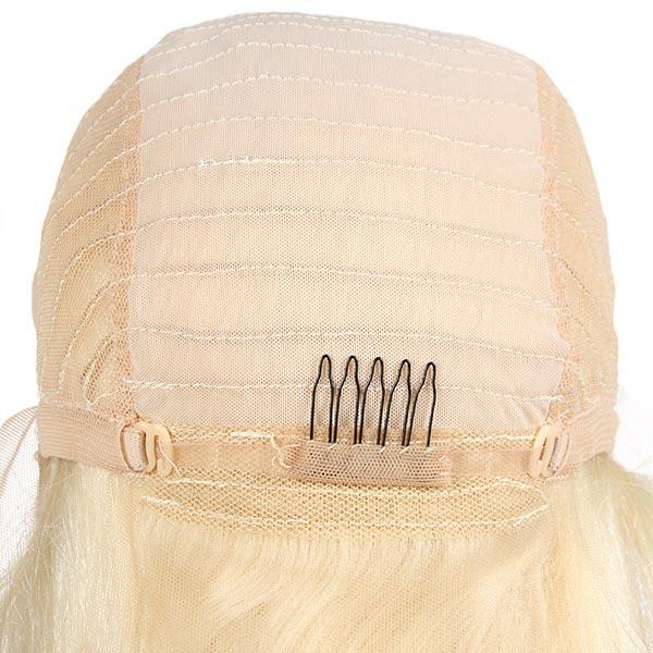 HD Film Lace / HD Lace Wig on a 4x4 Closure 613 Blonde Straight - Exotic Hair Shop