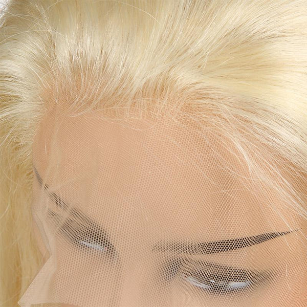 HD Film Lace / HD Lace Wig on a 13x4 Frontal 613 Blonde Straight - Exotic Hair Shop