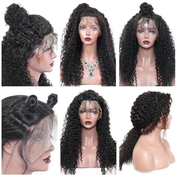 Brazilian Exotic Wave 360 Lace Frontal Wig with Pre-Plucked Baby Hair - Exotic Hair Shop
