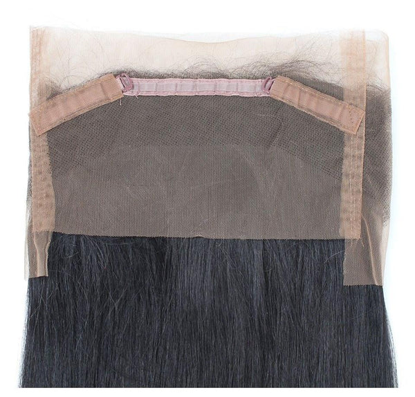 Brazilian Straight 360 Lace Frontal - Exotic Hair Shop