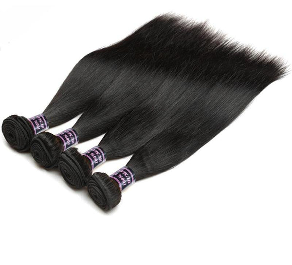 4 Malaysian Straight Hair Bundles - Exotic Hair Shop