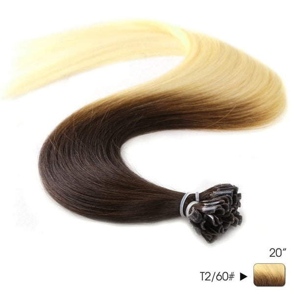 U/Nail Tip Fusion Hair Extensions in Ombre Colors - Exotic Hair Shop