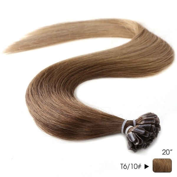 U/Nail Tip Fusion Hair Extensions in Ombre Colors - Exotic Hair Shop