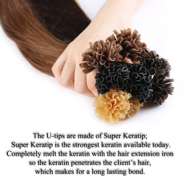 U/Nail Tip Fusion Hair Extensions - Exotic Hair Shop