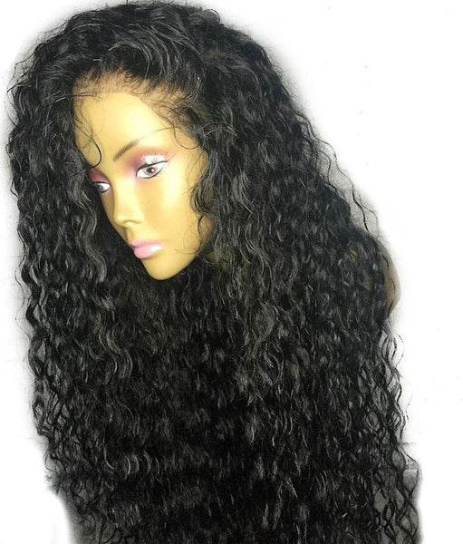 Brazilian Curly 360 Lace Frontal Wig with Pre-Plucked Baby Hair - Exotic Hair Shop