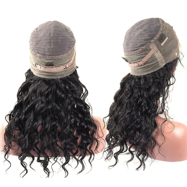 Brazilian Loose Wave 360 Lace Frontal Wig with Pre-Plucked Baby Hair - Exotic Hair Shop