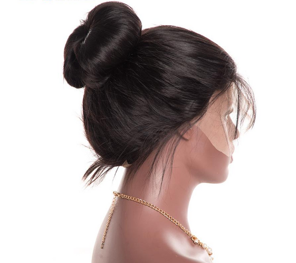 Malaysian Straight Scalp Illusion Full Lace Wig - Exotic Hair Shop