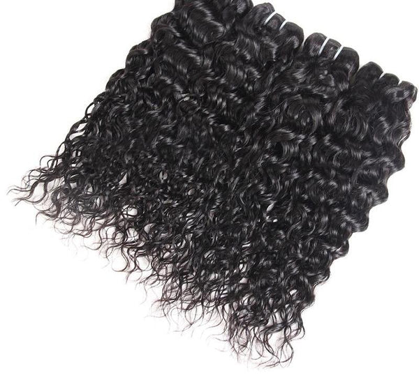 4 Indian Water Wave Bundles - Exotic Hair Shop