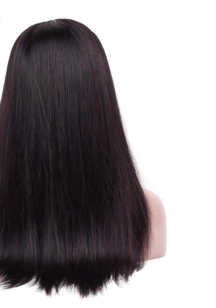 Brazilian Straight 360 Lace Frontal Wig With Pre-Plucked Natural Hairline - Exotic Hair Shop