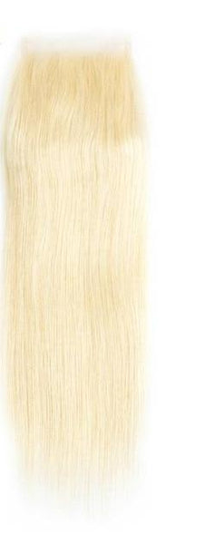 Brazilian Straight Lace 4"x4" Closure- 613 Blonde - Exotic Hair Shop