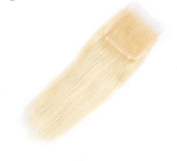 Brazilian Straight Lace 4"x4" Closure- 613 Blonde - Exotic Hair Shop