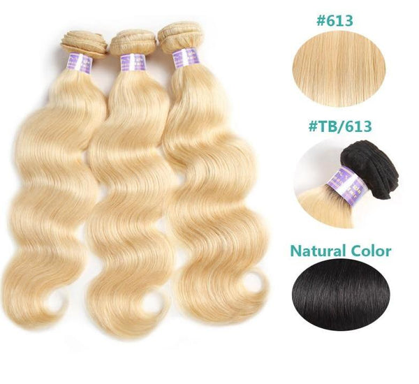Brazilian Body Wave Blonde Bundle - Exotic Hair Shop