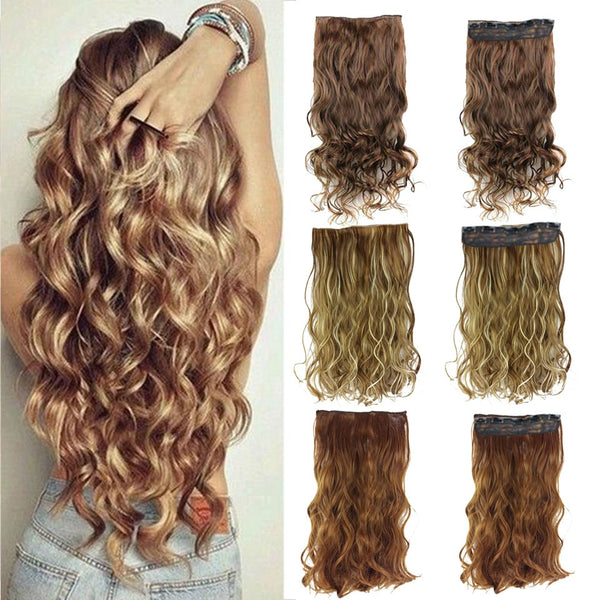 Voluminous Halo Hair Extension Band 24 Inches - Exotic Hair Shop