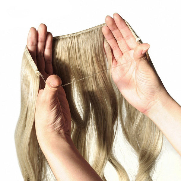 Voluminous Halo Hair Extension Band 24 Inches - Exotic Hair Shop