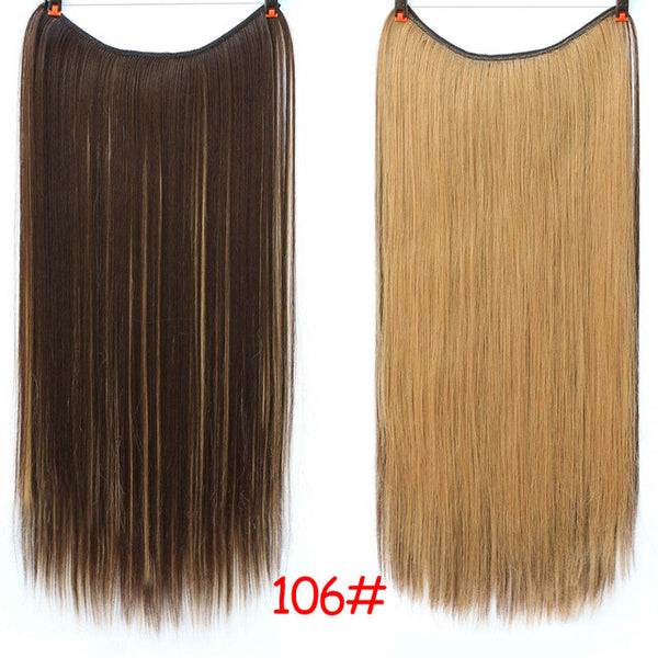 Voluminous Halo Hair Extension Band 24 Inches - Exotic Hair Shop