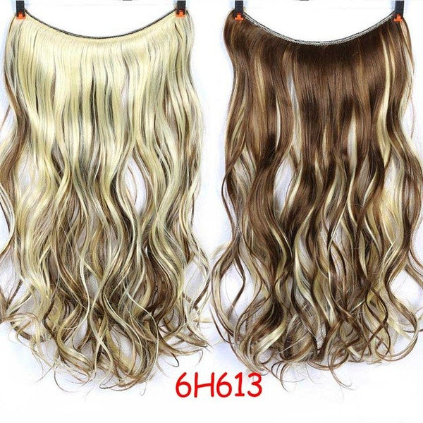 Voluminous Halo Hair Extension Band 24 Inches - Exotic Hair Shop
