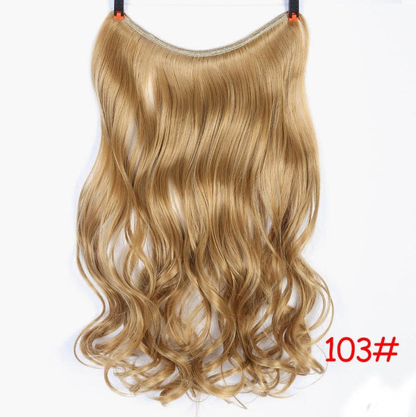 Voluminous Halo Hair Extension Band 24 Inches - Exotic Hair Shop