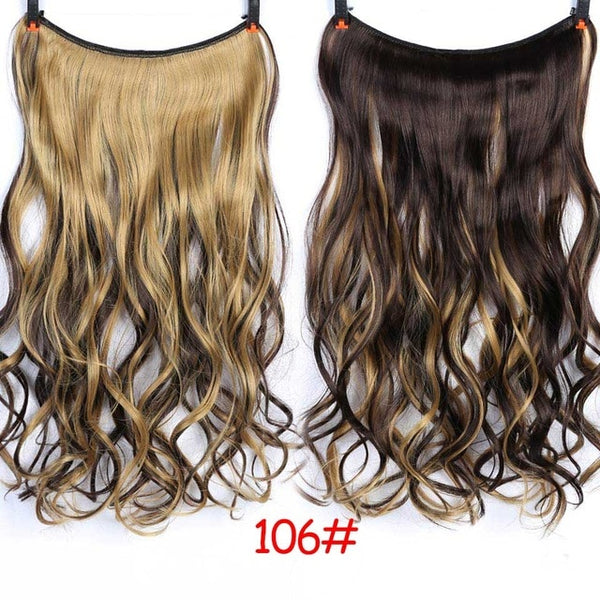 Voluminous Halo Hair Extension Band 24 Inches - Exotic Hair Shop