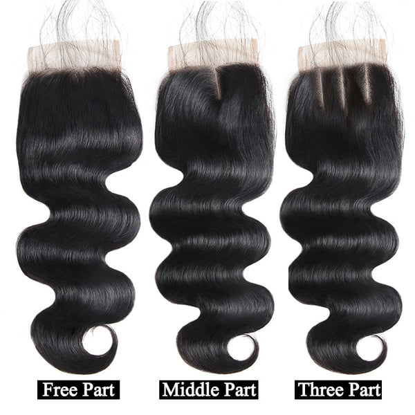 Malaysian Body Wave 4"x4" Lace Closure - Exotic Hair Shop