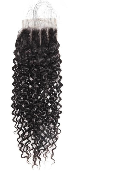 Malaysian Curly 4"x4" Lace Closure - Exotic Hair Shop