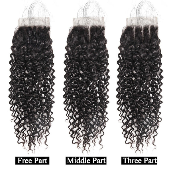 Malaysian Curly 4"x4" Lace Closure - Exotic Hair Shop
