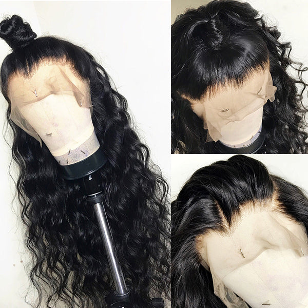 Brazilian Loose Wave 360 Lace Frontal Wig with Pre-Plucked Baby Hair - Exotic Hair Shop