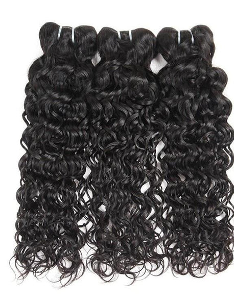 4 Indian Water Wave Bundles - Exotic Hair Shop