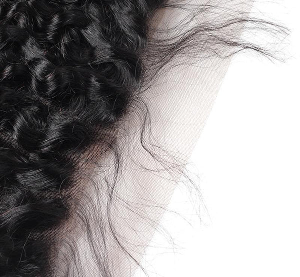 Malaysian Curly Hair Lace Frontal 13"x4" - Exotic Hair Shop