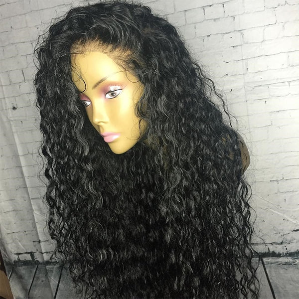 Brazilian Curly Glueless 13x6 Lace Front Wig - Exotic Hair Shop