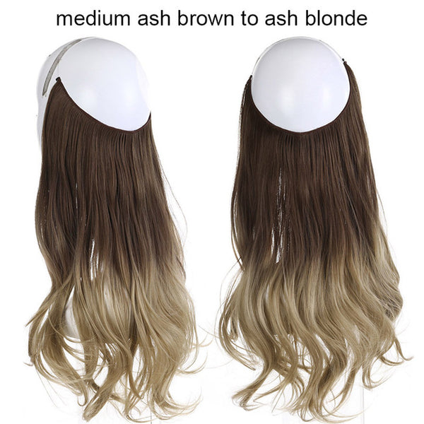 Voluminous Halo Hair Extension Band 14-18 Inches - Exotic Hair Shop