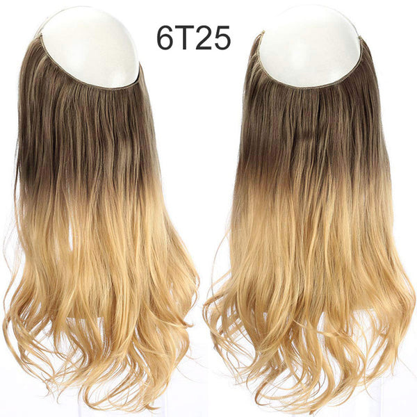 Voluminous Halo Hair Extension Band 14-18 Inches - Exotic Hair Shop