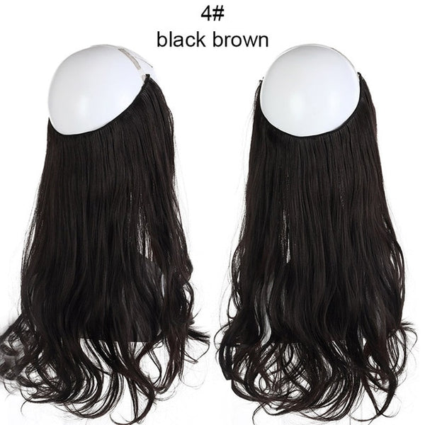 Voluminous Halo Hair Extension Band 14-18 Inches - Exotic Hair Shop