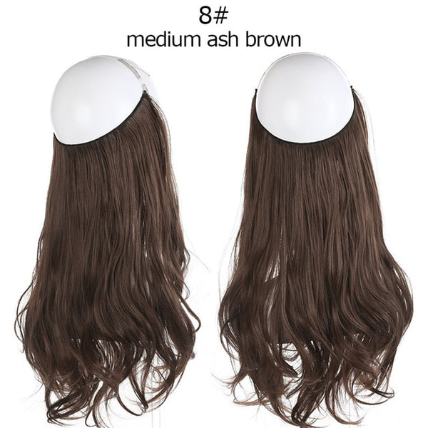 Voluminous Halo Hair Extension Band 14-18 Inches - Exotic Hair Shop