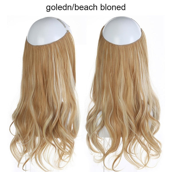 Voluminous Halo Hair Extension Band 14-18 Inches - Exotic Hair Shop