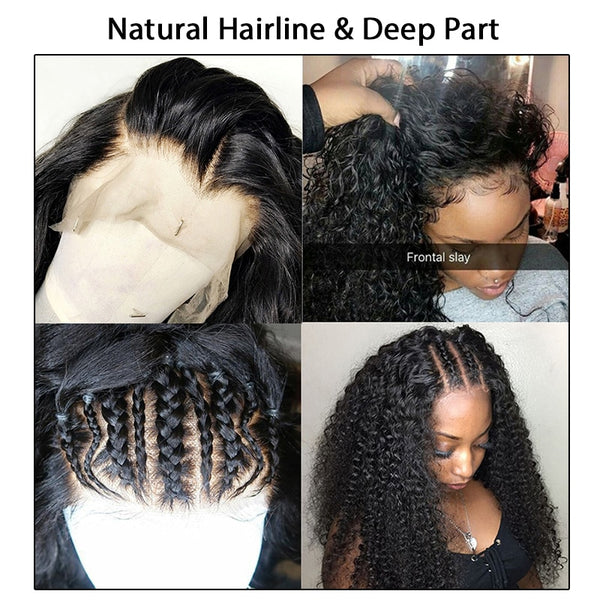 Brazilian Exotic Wave 360 Lace Frontal Wig with Pre-Plucked Baby Hair - Exotic Hair Shop