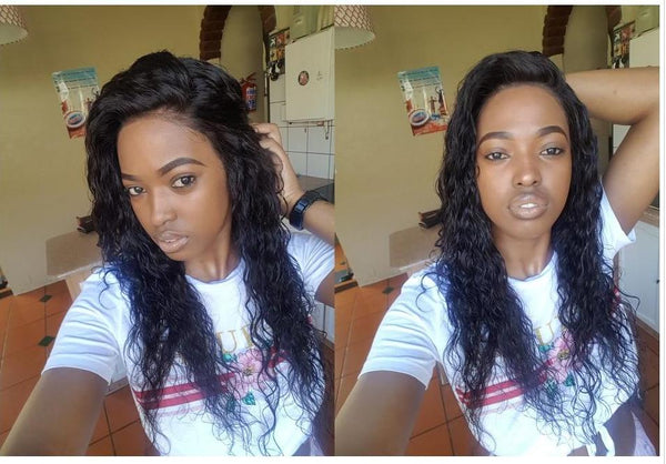 Brazilian Loose Wave 360 Lace Frontal Wig with Pre-Plucked Baby Hair - Exotic Hair Shop