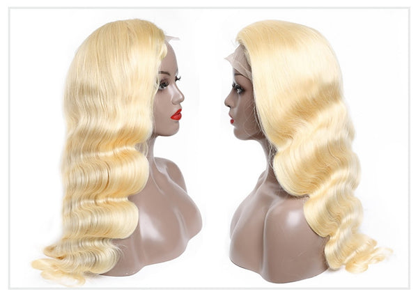 Brazilian Body Wave Wig in Color #613 Honey Blonde - Exotic Hair Shop