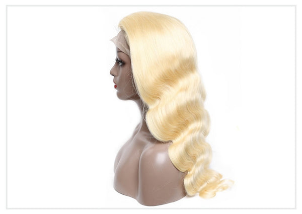 Brazilian Body Wave Wig in Color #613 Honey Blonde - Exotic Hair Shop