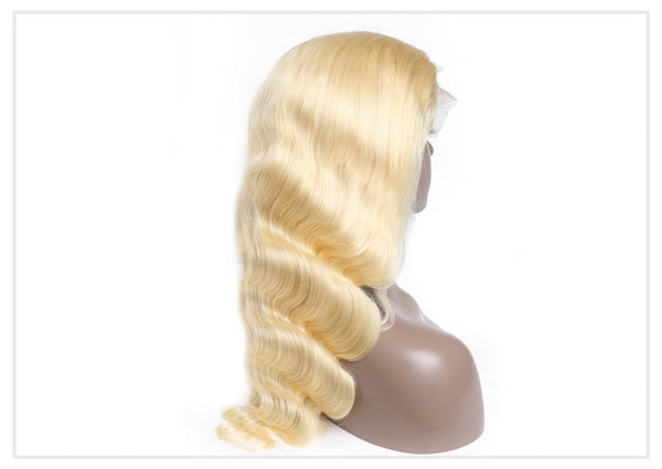 Brazilian Body Wave Wig in Color #613 Honey Blonde - Exotic Hair Shop