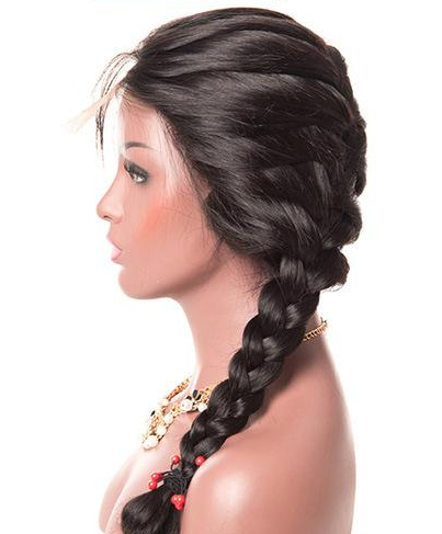 Malaysian Straight Scalp Illusion Full Lace Wig - Exotic Hair Shop