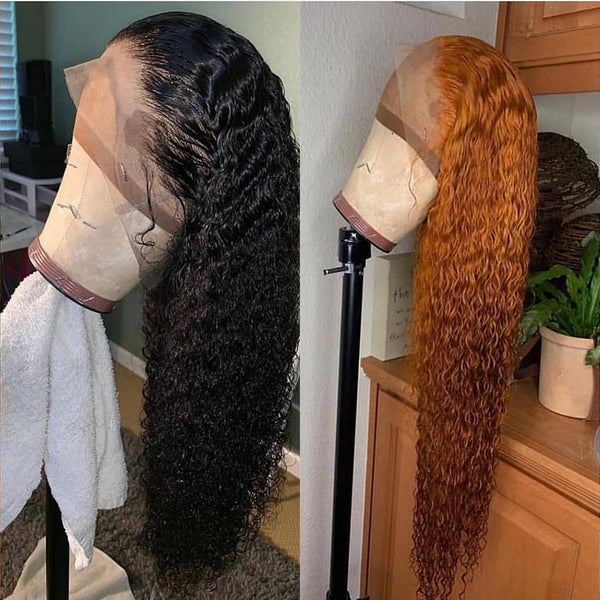 Brazilian Curly Glueless 13x6 Lace Front Wig - Exotic Hair Shop