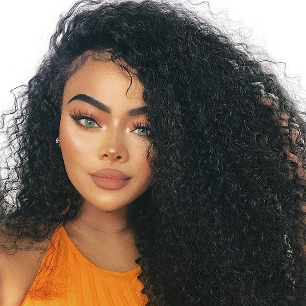 Brazilian Curly Glueless 13x6 Lace Front Wig - Exotic Hair Shop