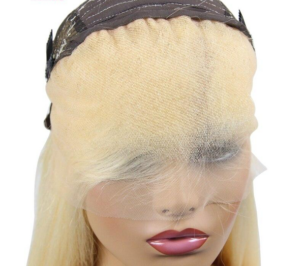 Swiss Lace Brazilian Straight Lace Front Wig in #613 - Exotic Hair Shop