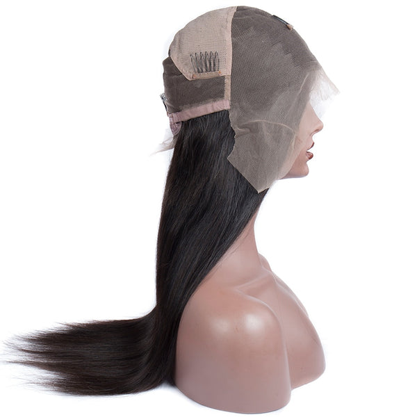 Brazilian Straight Scalp Illusion Full Lace Wig - Exotic Hair Shop